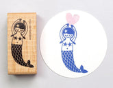 Stempel Meerjungfrau Perlenfischer